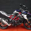 BMW G310GS 2022 con 16.000 km. Moto trail ligera, manejable de la gama GS. Apta para el carnet A2.Cúpula alta y defensas anti caída. Financiación. Madrid