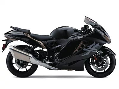 SUZUKI HAYABUSA 1300 - 2025 - COLOR NEGRO